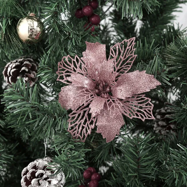 Christmas Onion With Hollow Garland Ornaments Rose Gold - Shop at LoveMi