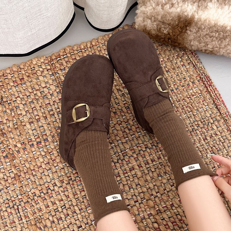 Suede Platform Clogs, picture 4 of 4