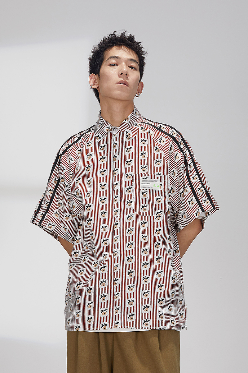 Title 11, Short sleeve shirt with flowers