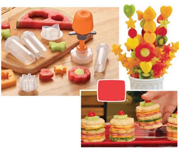 Title 5, Fruit Cake Model DIY Fruit Decorator 6-piece Set