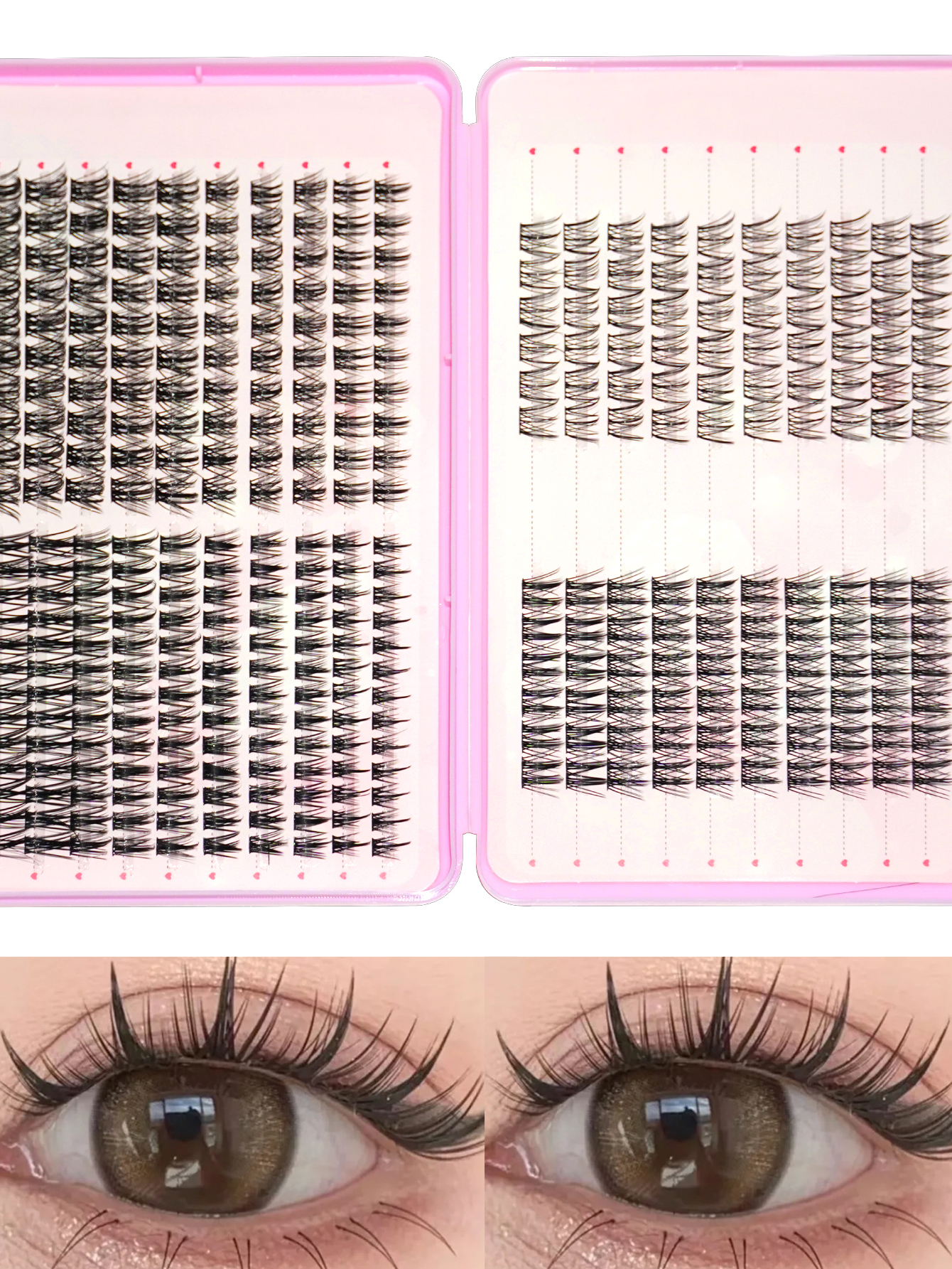 A Multi-style Hybrid False Eyelash Extension Set, The False Eyelashes Are Easy To Wear And Apply, Creating The Perfect Eye Makeup False Eyelashes — foto 6