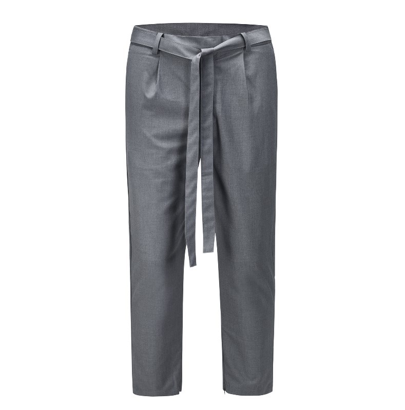 Title 2, Heren Loose Straight Tube broek met zijrits en ...