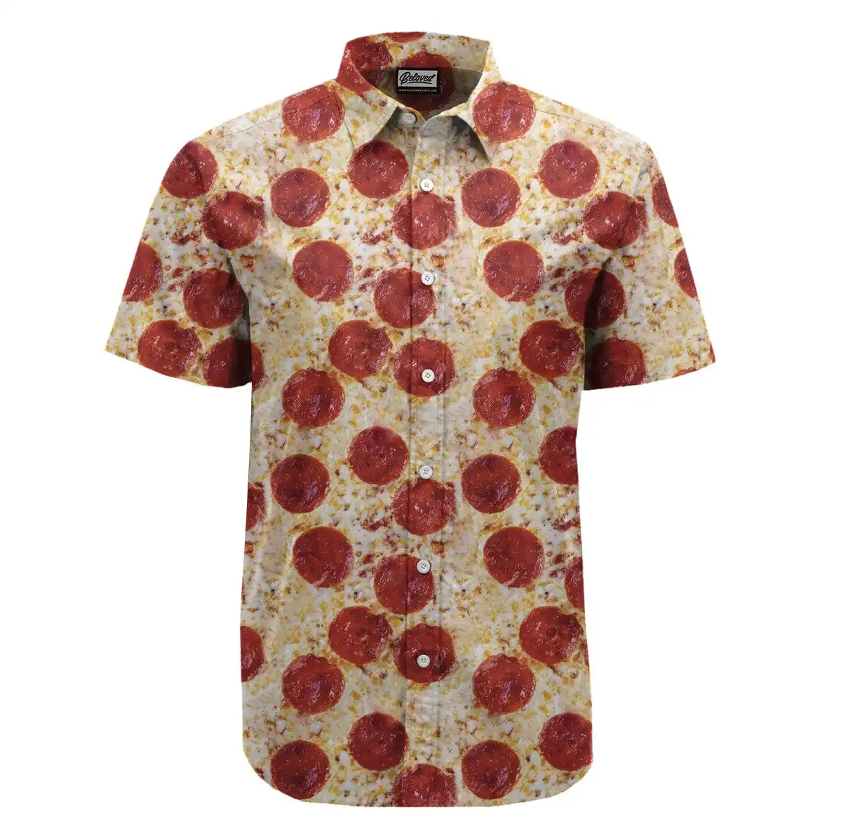 3D Digital Printing Personality Pattern Casual Summer Short Sleeve Shirt