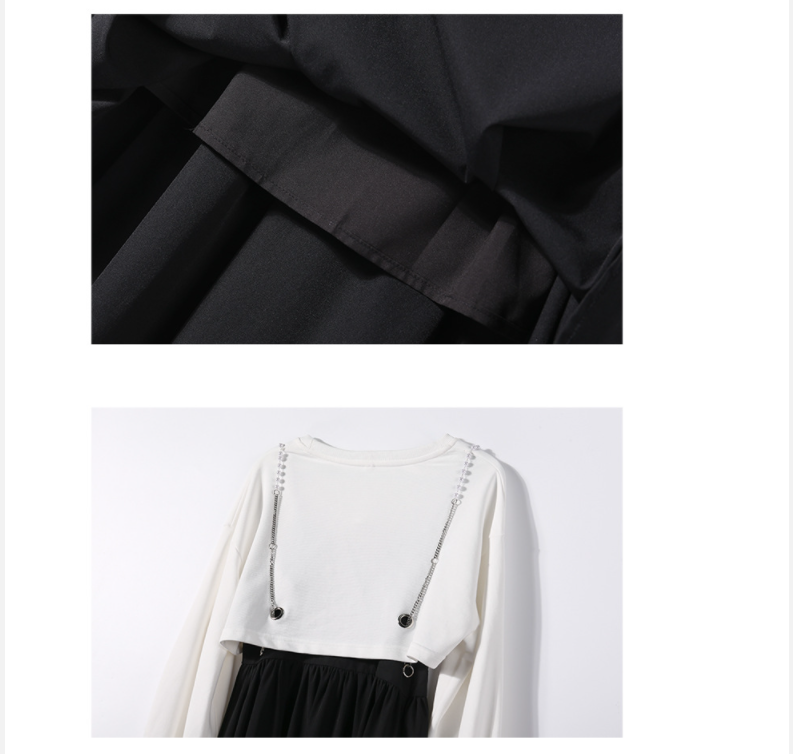 Pearl Chain Two-Piece Midi Dress, picture 2 of 7