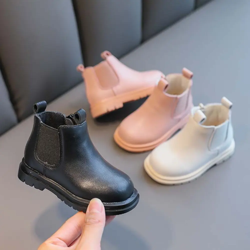 Children's Martin Boots Thickened In Autumn