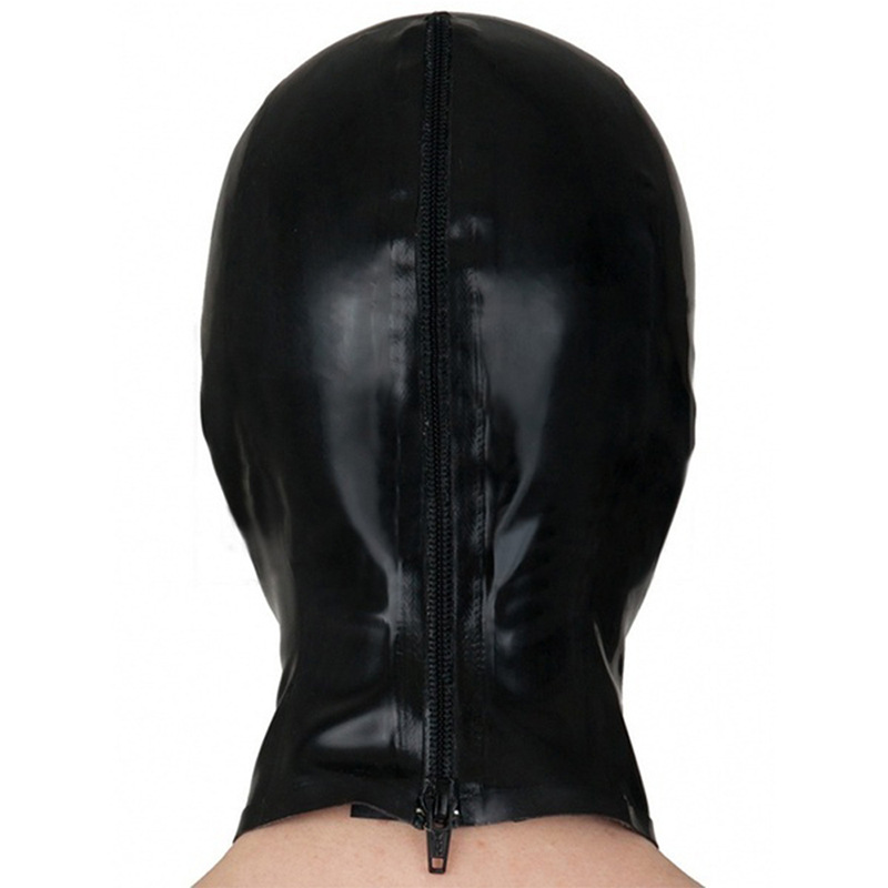 Title 4, Latex Hood Mask For Men And Women