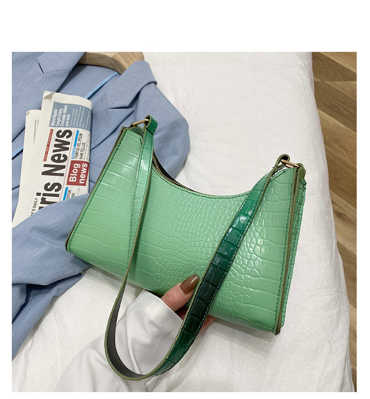 Rainbow Gradient Frog  Pattern Bag Women Handbag Shoulder Arm Bag