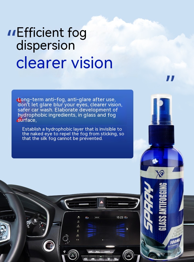 Title 6, Car Glass Rearview Mirror Coating Antifogging A...