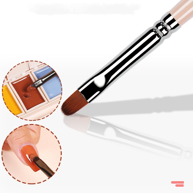 Cream Nail Polish Eye Shadow Bag
