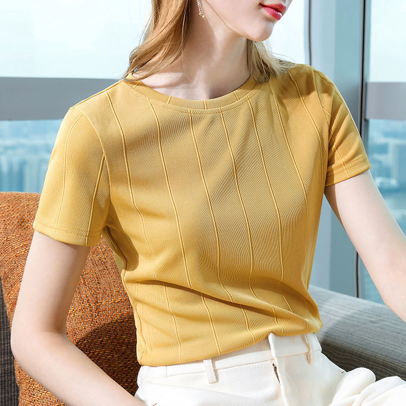 Title 2, Ice Silk Short-Sleeved T-Shirt Women