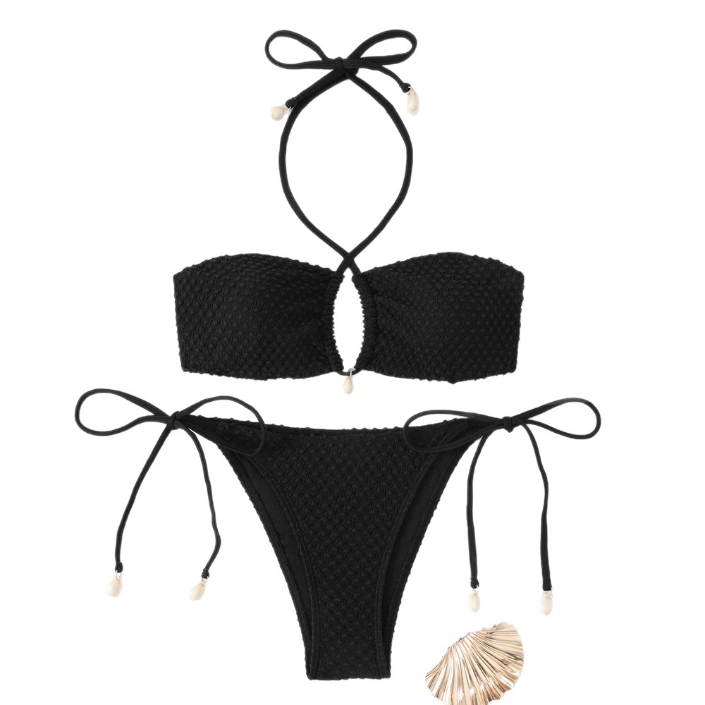 Split Skirt Triangle Swimsuit Women's Bikini