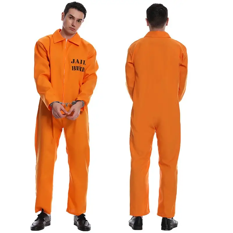Orange Prisoner Jumpsuit, photo 3