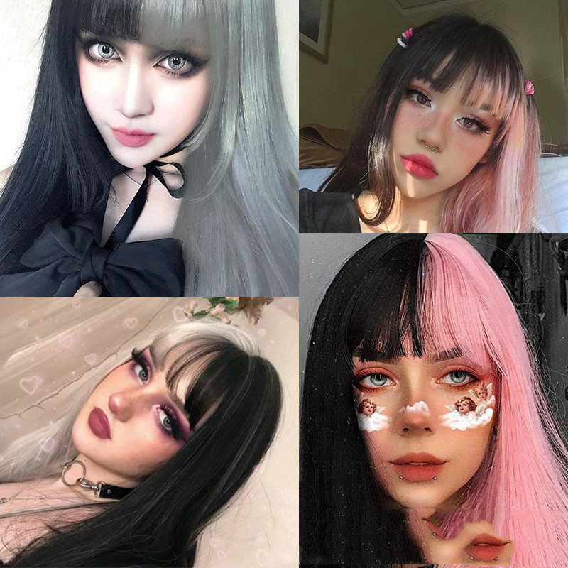 Wig Female European And American Fashion Long Straight — foto 3
