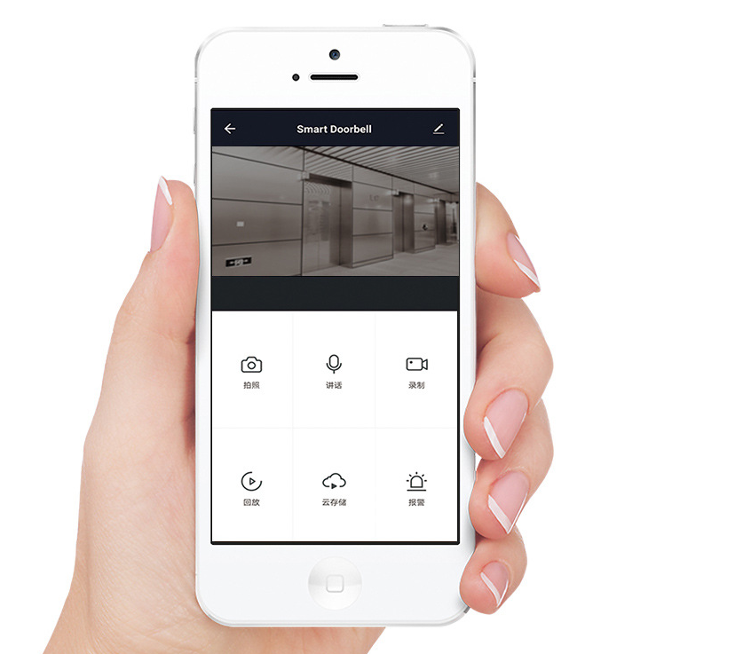 Visual Doorbell Wifi Intelligent Intercom Monitoring Wireless