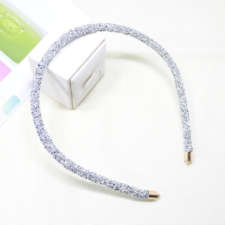 Rhinestone Super Flash Hair Band Wild Temperament Simple Headband Hairpin