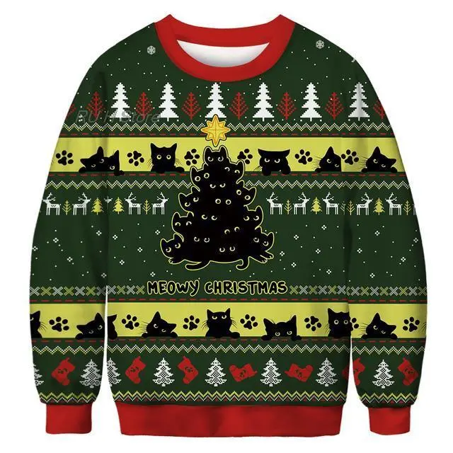 Ugly Christmas Sweater Santa Elf 7 Style L - Shop at LoveMi