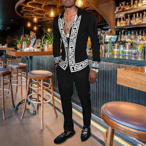 Hip Hop Hong Kong Style Fashion 3D Printing Casual