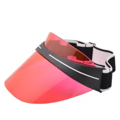 Sunglasses, Caps Anti-ultraviolet Canopy Cycling Sun-proof And Sun-shading Lenses - Red - View 1