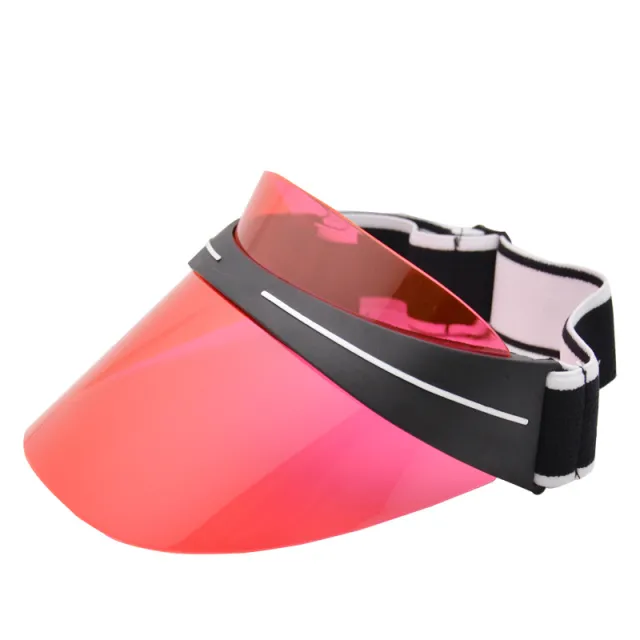 Sunglasses, Caps Anti ultraviolet Canopy Cycling Sun proof And Sun shading Lenses Red - Shop at LoveMi