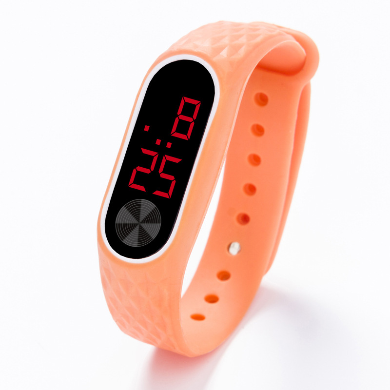 Silicone Children's LED Red And White Light Watch - Picture 9 of 11
