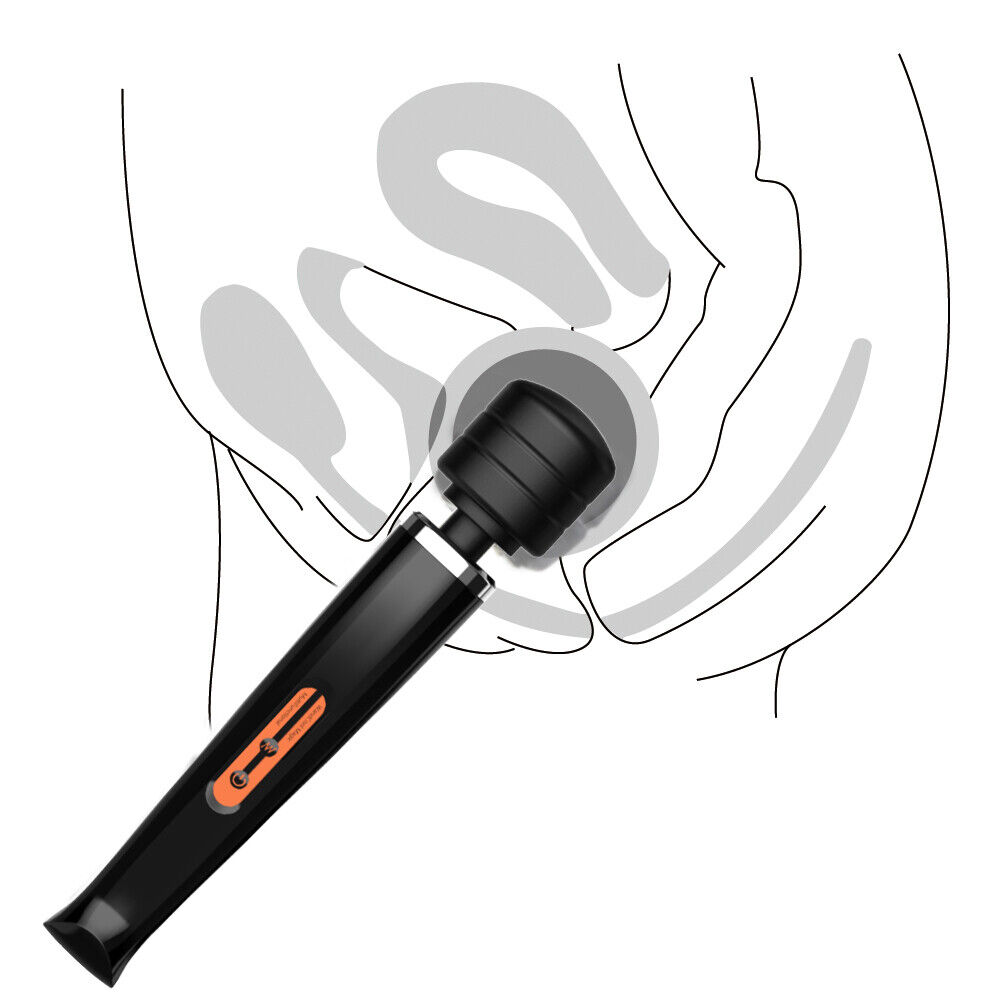 Masajeador Corporal Vibrador Recargable USB 10 Velocidades - imagen 1