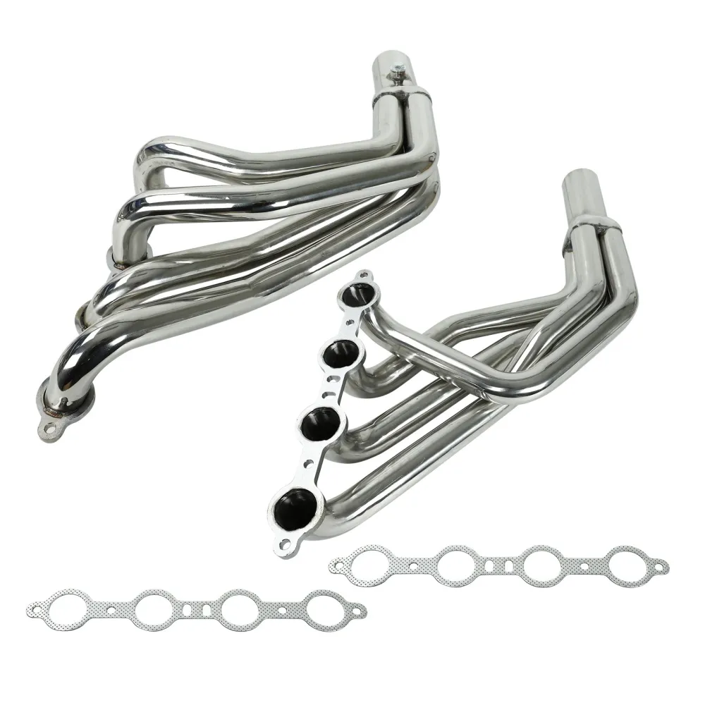 Exhaust Manifold Header For Ford 79-93 Fox Body Mustang 94-04 Mustang 4.8 5.3   Ban The Sale Of Amazon