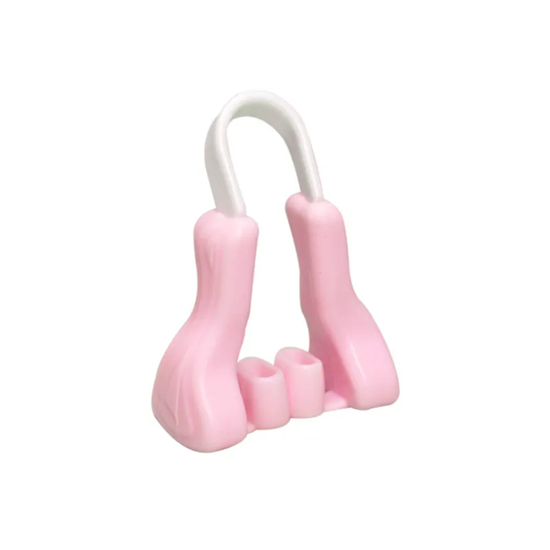 Magic Nose Shaper Clip Nose Lifting Shaper Shaping Bridge Nose Straightener Silicone Nose Slimmer No Painful Hurt Beauty Tools - Pink