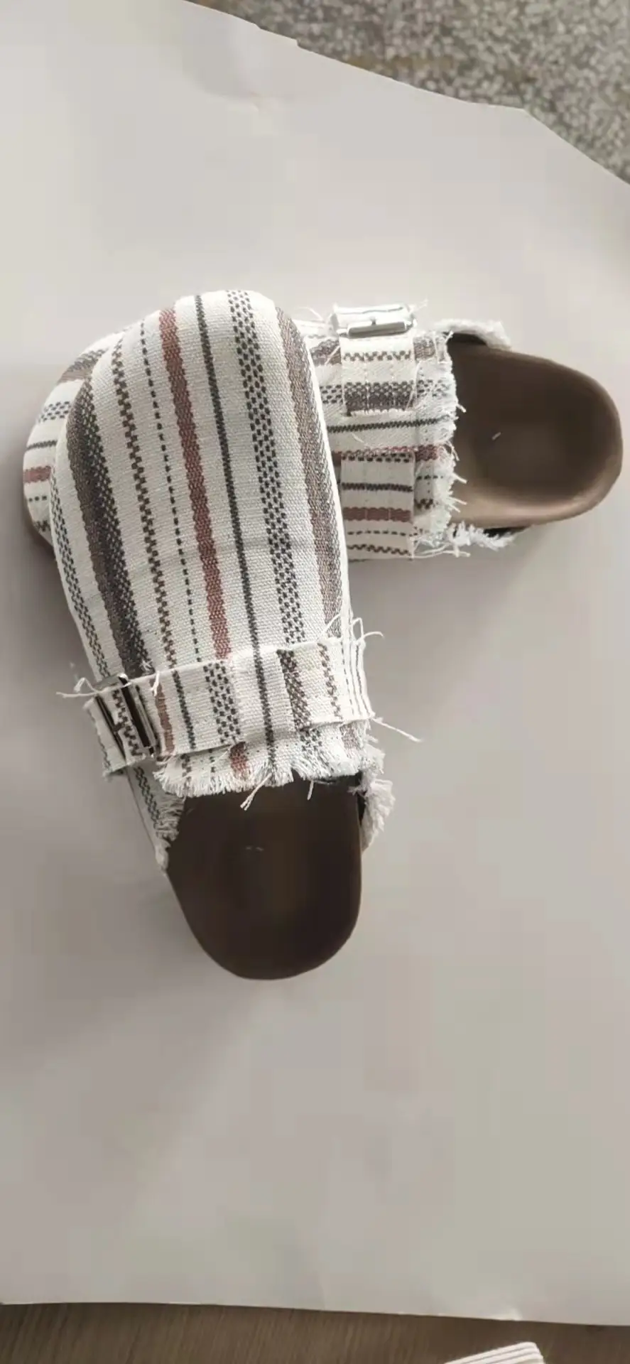 Oversized Shoes Spring And Autumn European And American Multi-color Half-support Leopard Cow Lazy Slippers Women's Outer Wear