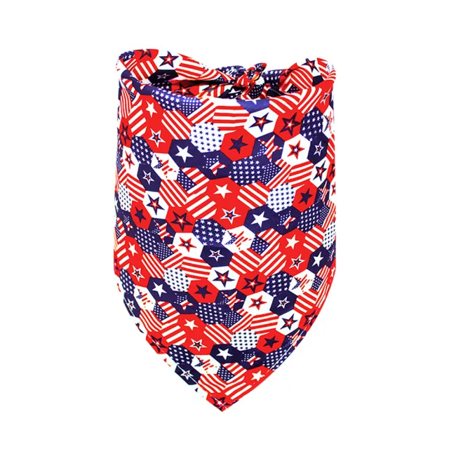 Pet Triangle Drool Towel Bib Supplies Hexagon Star - Shop at LoveMi