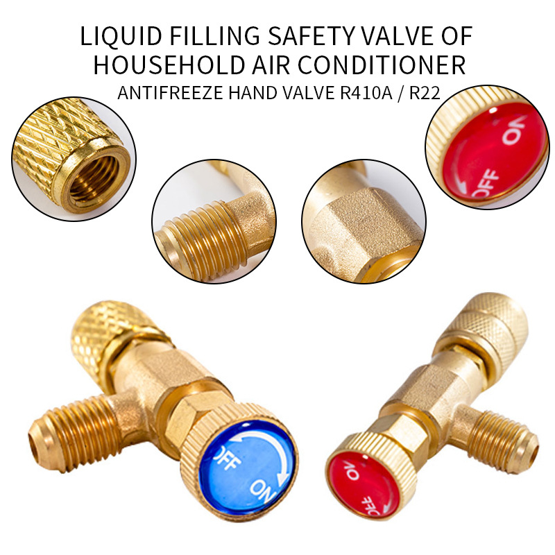 Title 2, Air Conditioning Feeding Safety Valve R410A R22...