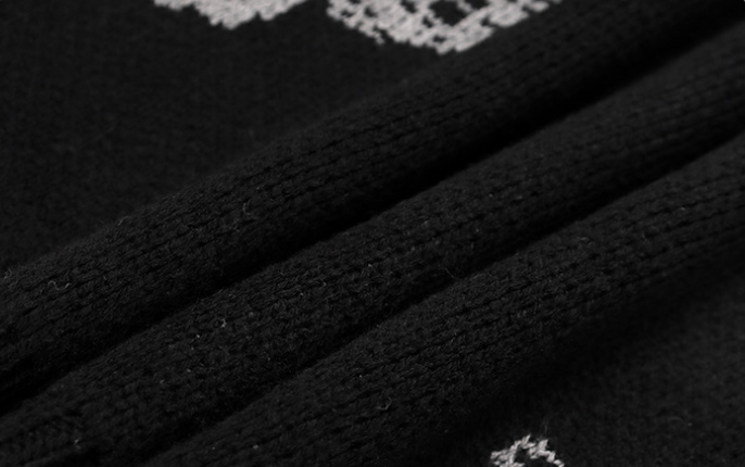 Title 9, Retro-Jacquard-Strickoberteil, lässig, lockerer...