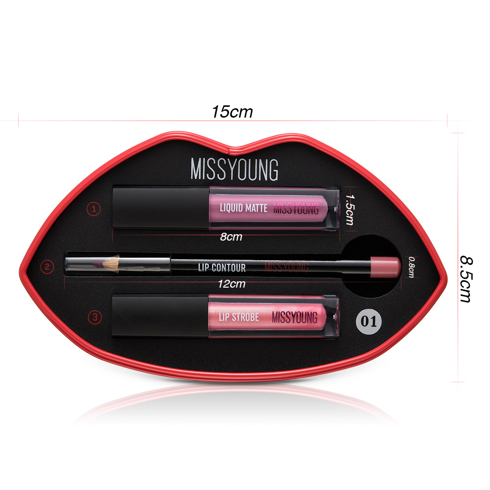 Lipstick Matte Pearl Gloss Lipstick Pen (4)