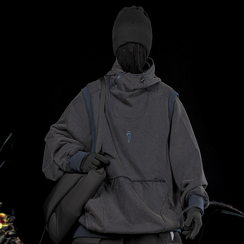 Loose Casual Hooded Top For Men And Women