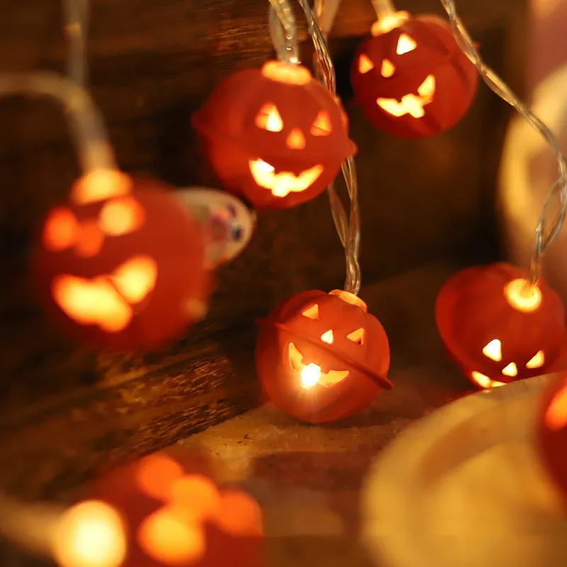 New Led Halloween Lights String Ghost Festival Pumpkin Decorative – image 4