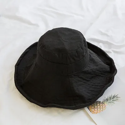 Korean Hat Women All match Japanese Basin Hat Trend Black - Shop at LoveMi
