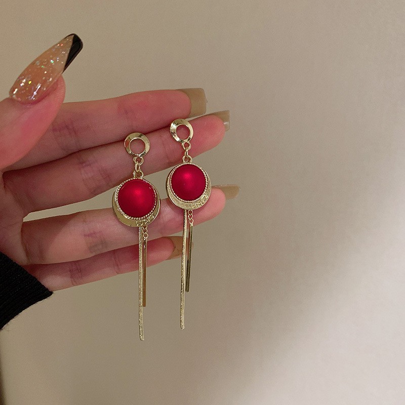 Diamond Bowknot Pearl Earrings Dongdaemun Fashion
