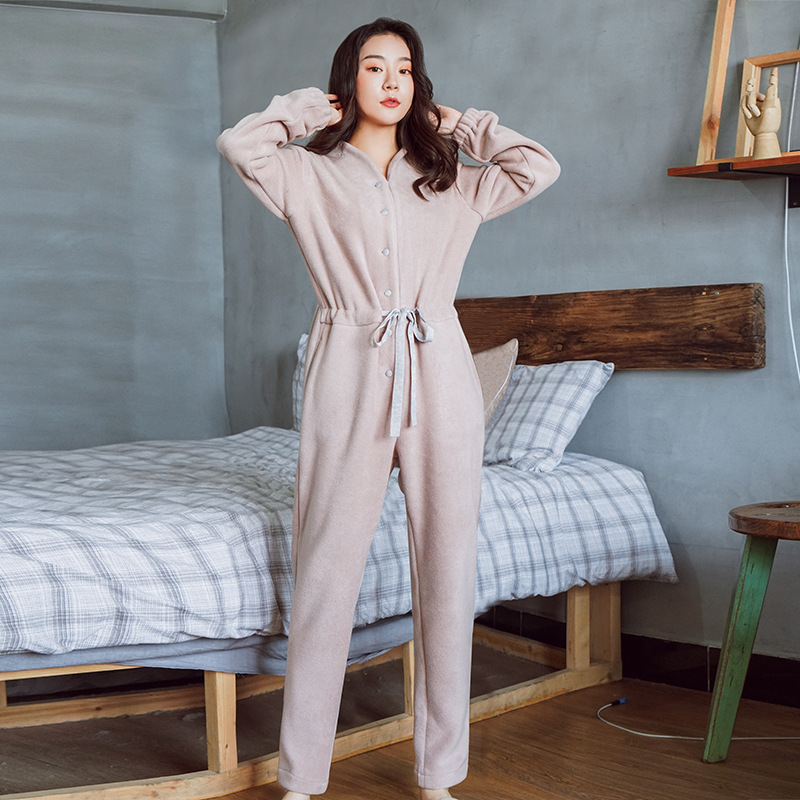 Title 5, Warm and comfortable waistband one-piece pajamas