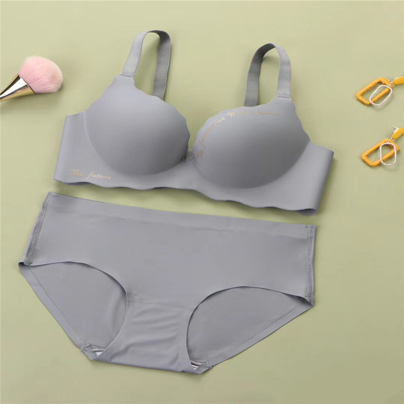 Title 3, Girl underwear flat chest thickening one piece