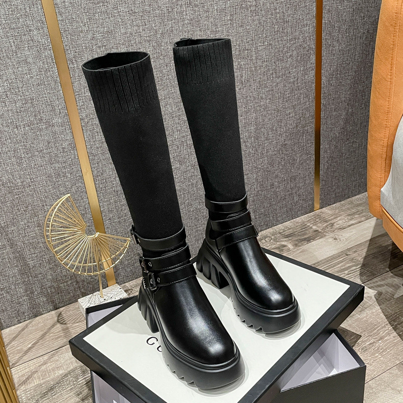 Title 5, Fat MM Was Thin Knight Boots Women