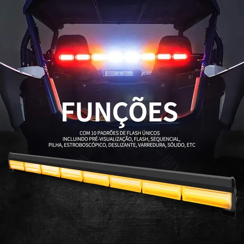 LED Emergency Strobe Lights For Police Car 119cm