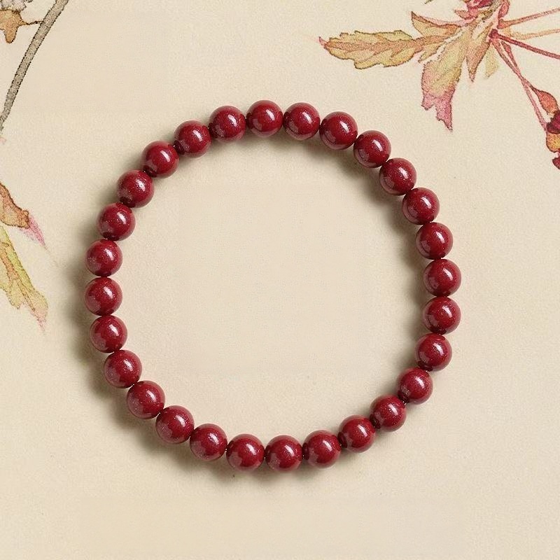 Peace And Good Luck Purple Gold Sand Bracelet