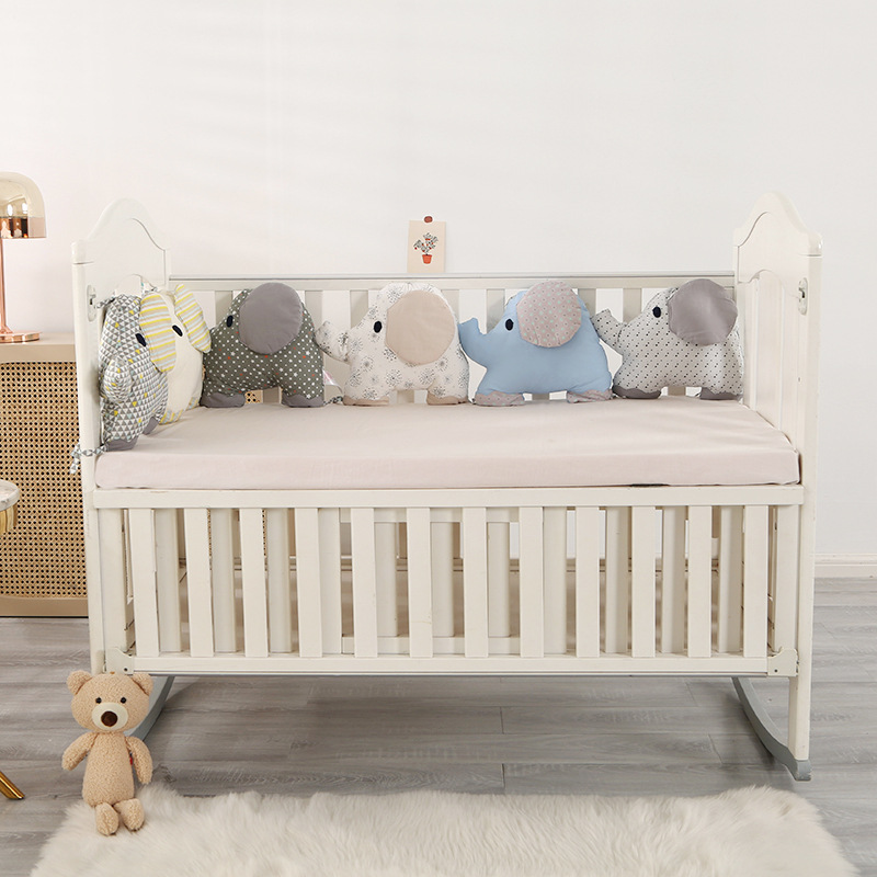 Title 1, Cartoon Cotton Elephant Bed Fence