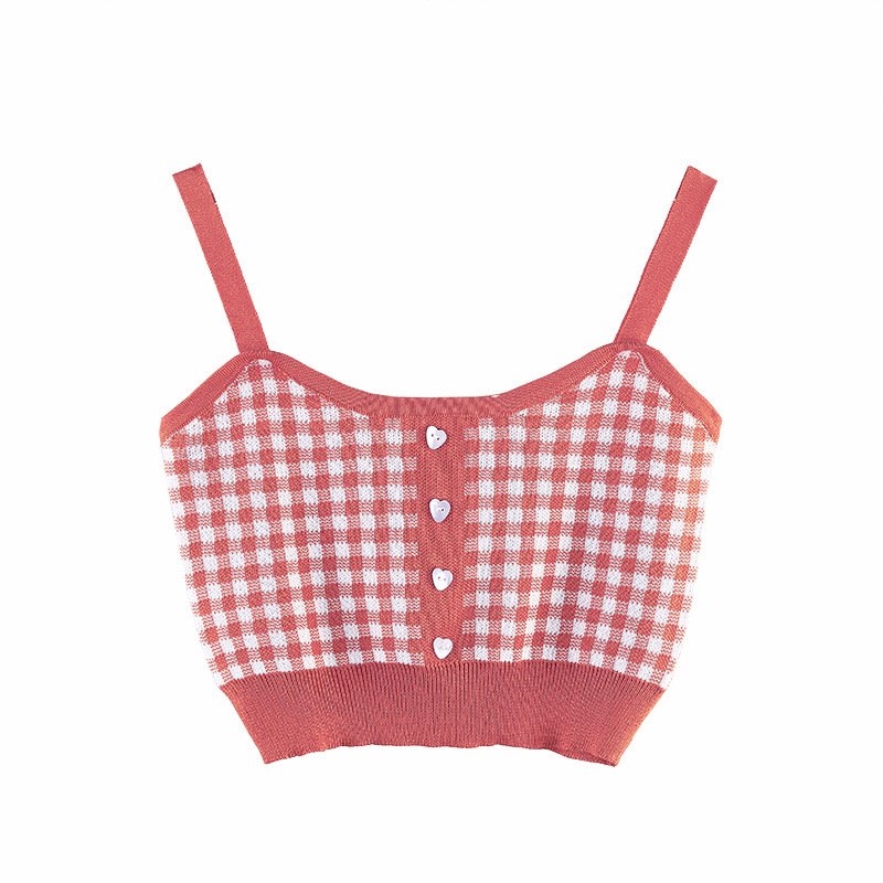 A French-style Design Tube Top Inside The Camisole For The Base