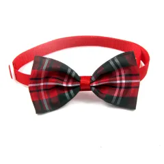 Plaid Pet Tie Cat Dog Scarf Accessories Pet Accessories - Vn10611 - View 1