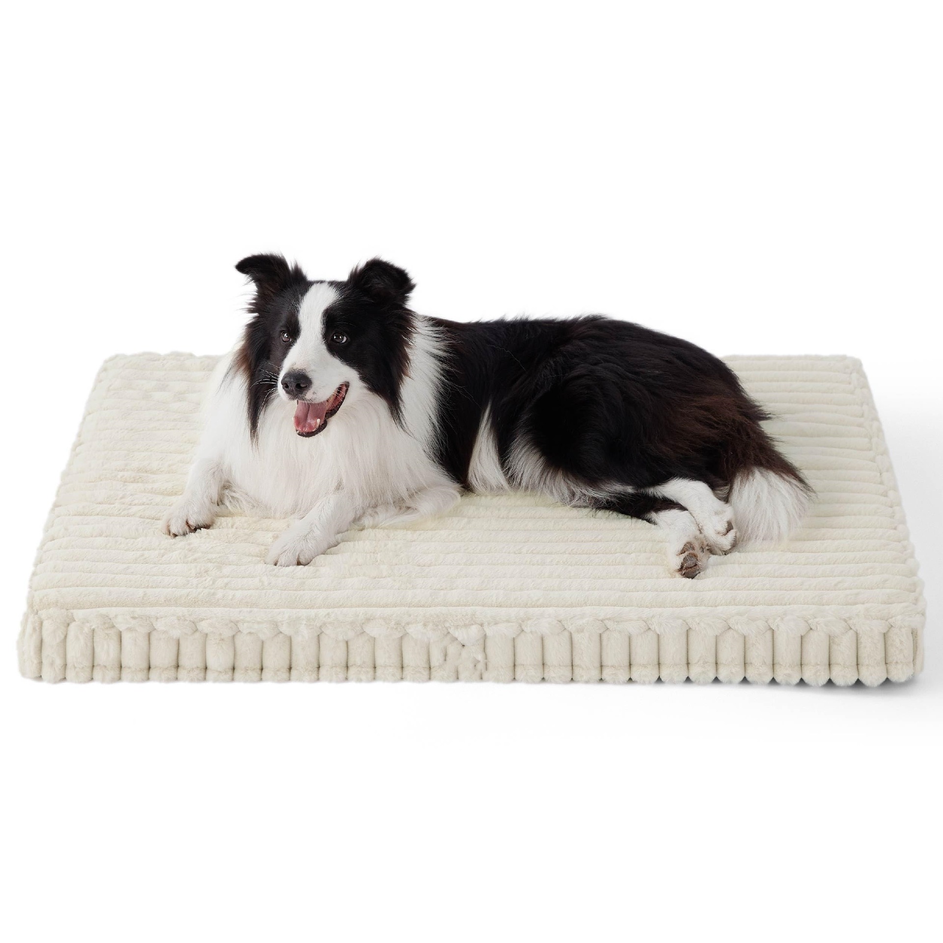 Large Dog Bed And Crate Cushion, Stylish Design, Balanced Support, 30D High-resilience Wave Memory Foam, With Removable And Washable Cover, Non-slip And Waterproof, Soft And Comfortable Pet Mat — foto 26