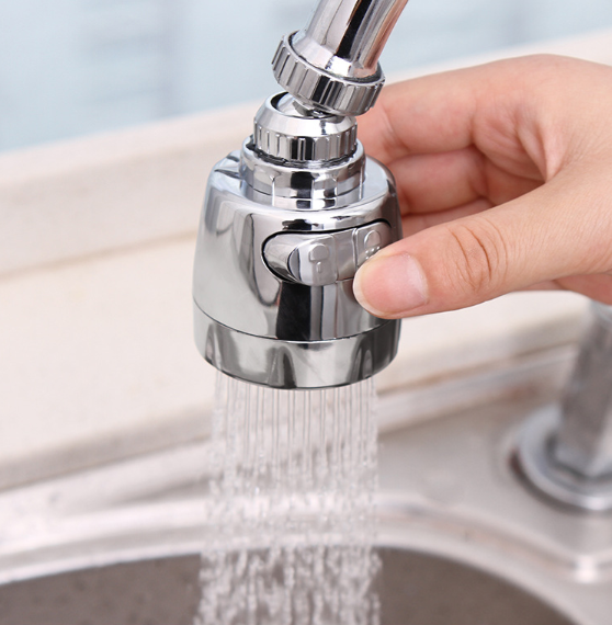 Title 9, Splash-proof head extended extension faucet