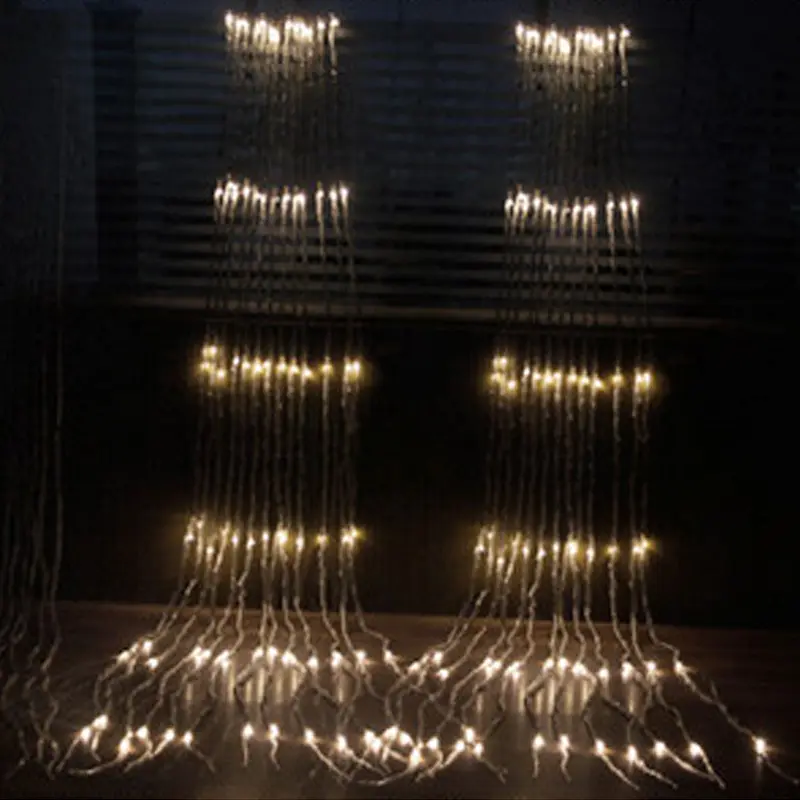 Outdoor Background Layout Of Net Lights