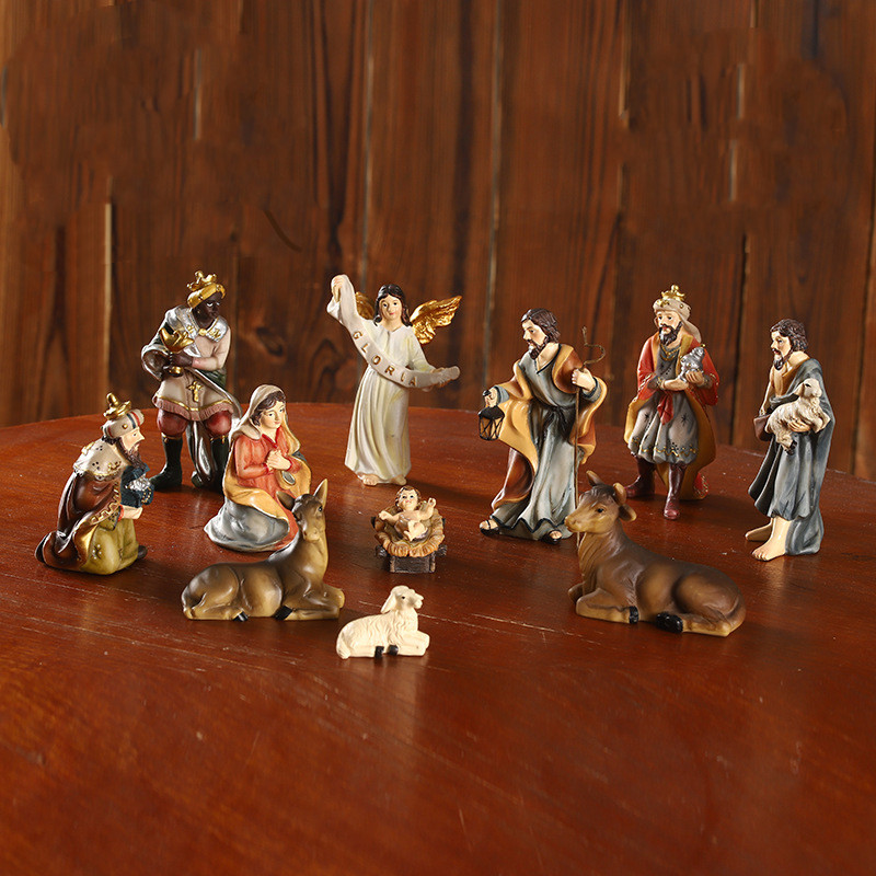 Nativity Manger Gift Box Set