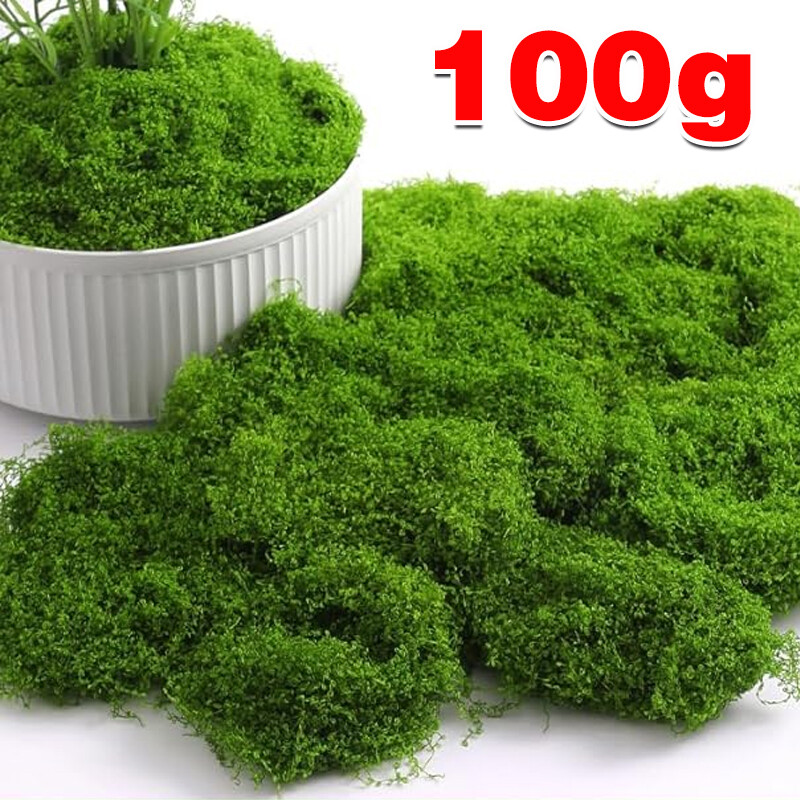 Artificial Green Moss Micro Landscape Fake Garden Crafts Home Decor