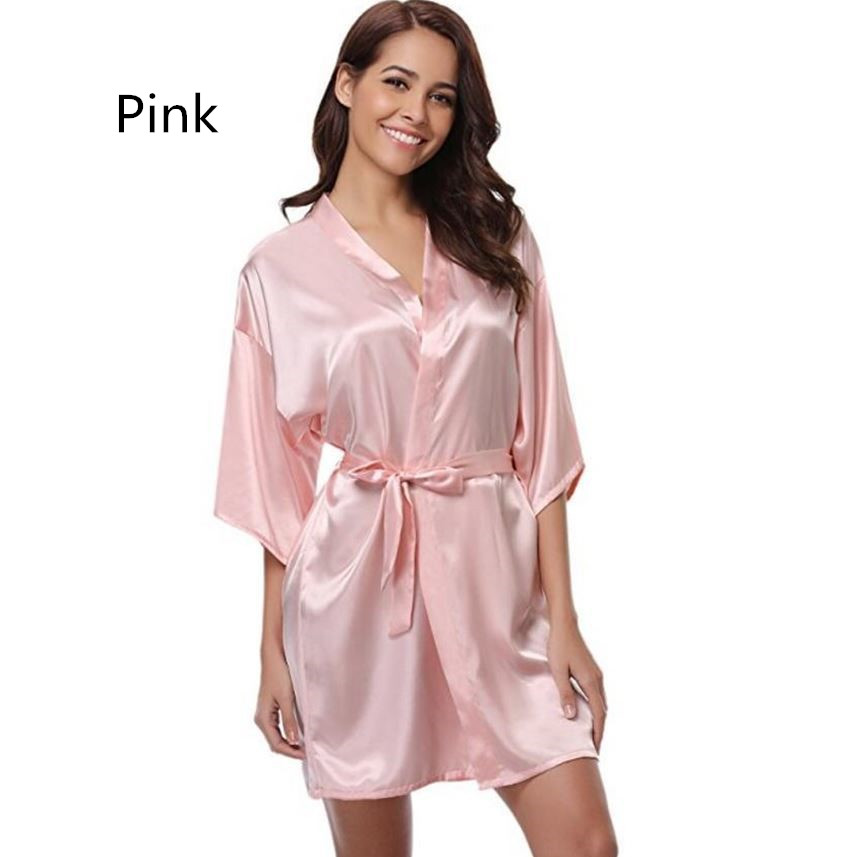 Title 23, RB032 New Silk Kimono Robe Bathrobe Women Silk ...